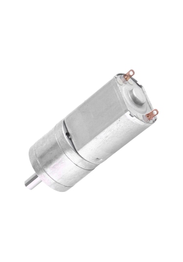Wezone 12v Dc 200rpm Yüksek Tork Tam Metal Dişli Motor, 20mm Dış Çaplı Azaltmalı Girişimli Motor