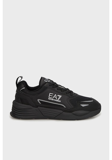 Ea7 Unisex Ayakkabı 7x000308 Af18447 Mc026 Siyah-gümüş Siyah-gümüş