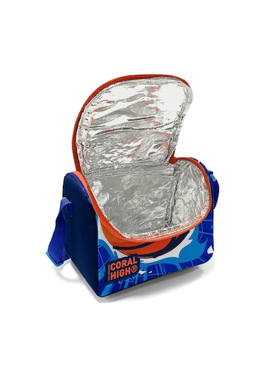 Coral High Kids Lacivert Mavi Basketbol Desenli 3 Lü Okul Çanta Seti Set0114405