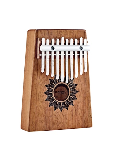 Meinl Sonic Energy Kl1008h Sound Hole C Major 10 Note Kalimba Mahogany