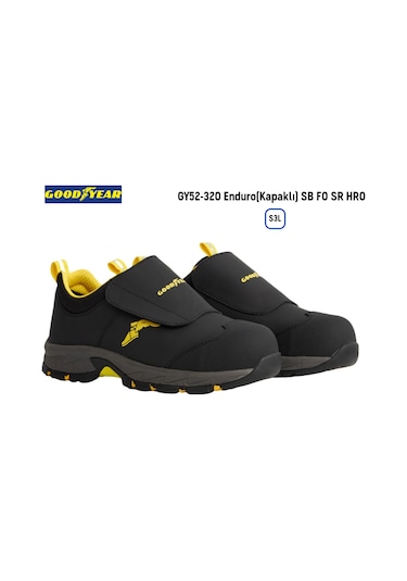 Goodyear İş Ayakkabısı - Gy52-320 Enduro K Fo Sr Hro S3l - 41 Siyah