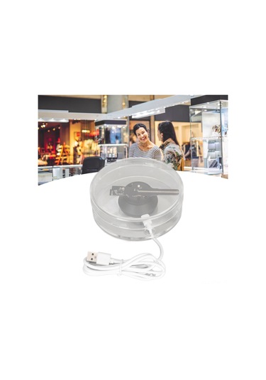 Tenfowee 3d Hologram Led Fan Reklam Makinesi - Wifi/app/ Kumanda Desteği, 1080x96 Çözünürlük, 48 Led Işık, Tf Kart Ve Hoparlörü İle Ticari/ Mağaza/ Etkinlik Gösterimleri İçin Diğer