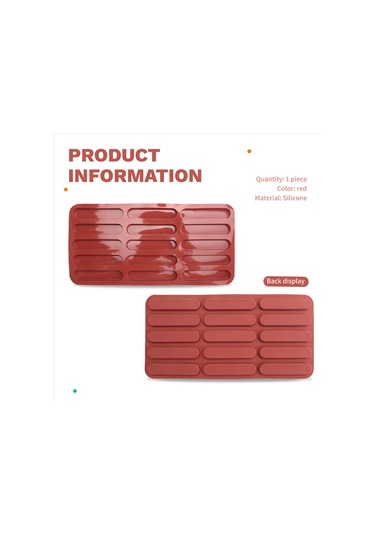 Gildedwill Tiramisu Parmak Bisküvi Silikon Kalıp, 15 Gözlü Tahıl Barları Pişirme Kalıbı, Çikolata Bar Kalıbı, Uzun Şerit Silikon Kalıp Gildedwill Tiramisu Parmak Bisküvi Silikon Kalıp, 15 Gözlü Tahıl Barları Pişirme Kalıbı, Çikolata Bar Kalıbı, Uzun Şerit Silikon Kalıp