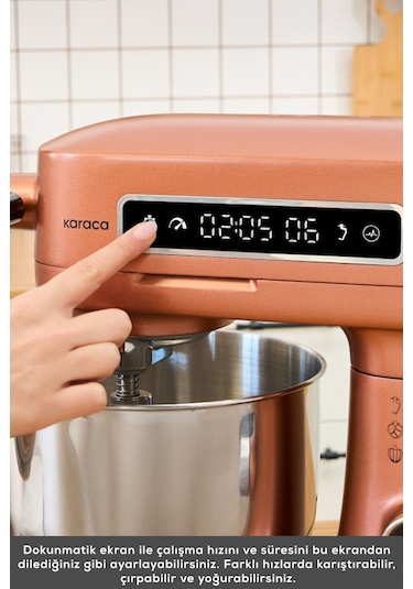 Karaca Pro Artisan 1600 W 5 L Zaman Ayarlı Tartılı Mutfak Şefi