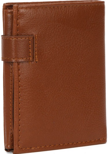 Tuldar Erkek Deri Bozuk Para Hazneli Kartlık Cüzdan 10x12cm Tul515 - Taba Taba