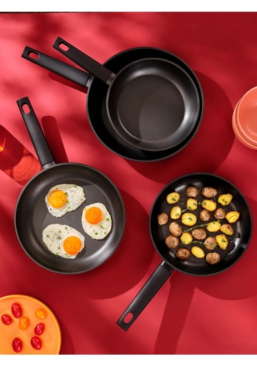 Pragma Ganet 26 Cm Alüminyum Tava 289997857 Siyah