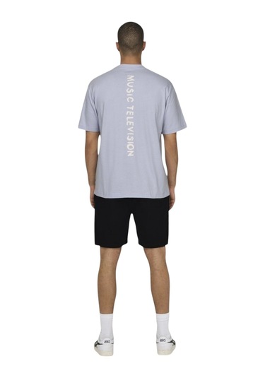 Only Erkek O Yaka T-shirt 22029523 Mavi 