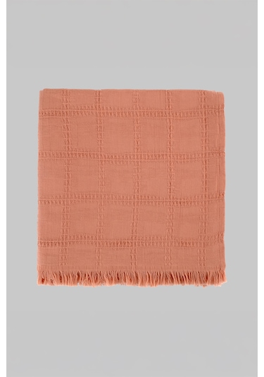 Sarev Vesemir Taba %100 Pamuk Throw 130x170 Cm Taba