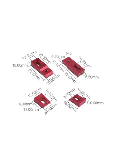 Snapbuy 90 Derece Alüminyum Köşe Sabitleme Klipsi - Pozisyon Kilitleme Aparatı - Hizalama Şerit Aracı Soluk Gri