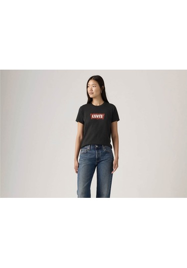 Levis Graphıc Siyah Kadın T-shirt 005gv-0026 Siyah