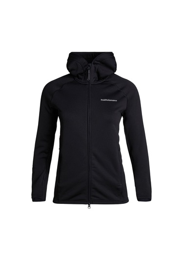 Peak Performance W Chill Light Zip Hood Siyah Siyah