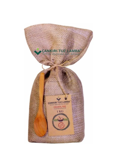 Çankırı Tuz Lamba Granül Kristal Sofrada Öğütme Tuzu 1 KG