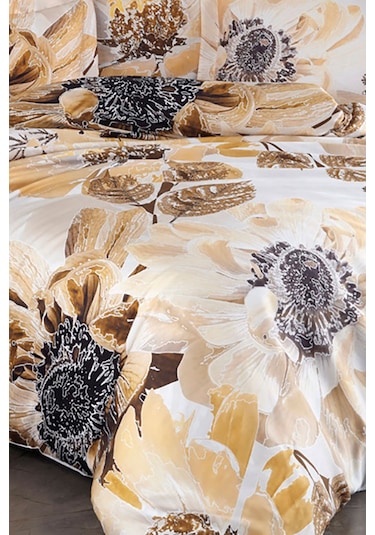 Varol Royal Saten Tek Kişilik 300tc Nevresim Takımı - Victoria Çok Renkli