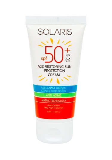 Solaris Güneş Kremi Yaşlanma Karşıtı SPF 50+ 50 ML