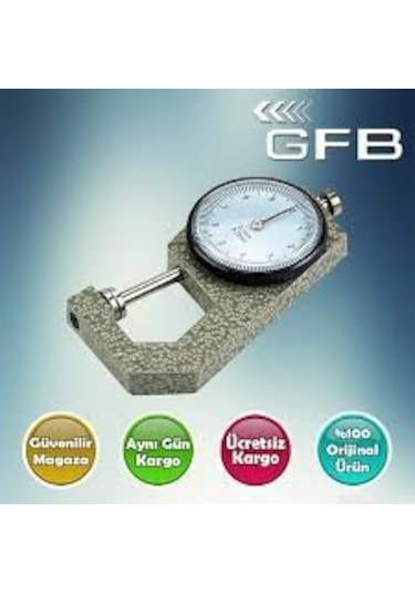 Gfb 1325 Kalınlık Ölçme Komparatör Saati N11.529
