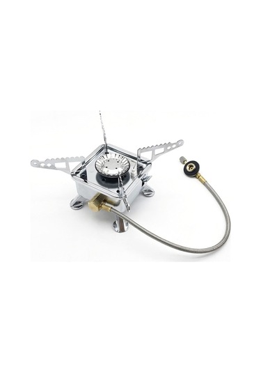 Tongxida Mini Kasa Kamp Ocağı, Bölümlü, Çay Pişirme, Taşınabilir, Gümüş Renk - Dış Kullanım, Isıtma Aleti Çok Renkli