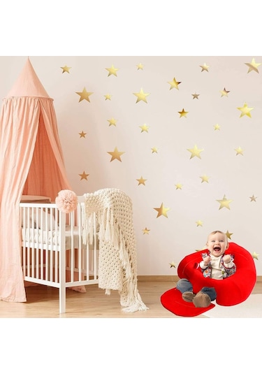 Bebek Destek Oturma Minderi Bebeyatmaz- Kırmızı