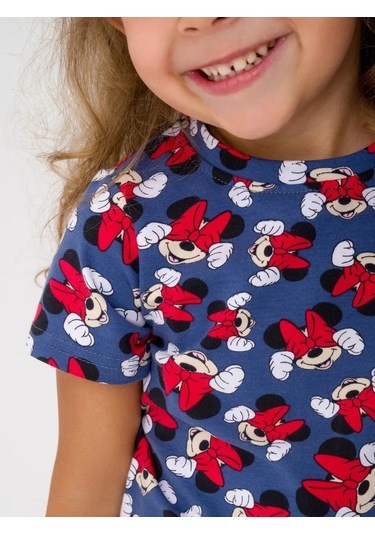 Natıvıa Baskılı Tişört 409974472 Mavi