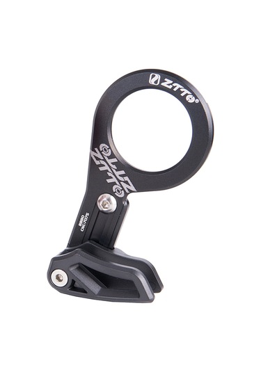 Fosenze Bisiklet Zincir Sabitçisi - 7075 Alüminyum Cnc & Nylon, Bb/ıscg03/ıscg05 Montaj, Siyah, 32-40t Dairesel/32-38t Oval Zincir Tersi, Zincir Kaybını Önler, Ömürünü Uzattır Siyah