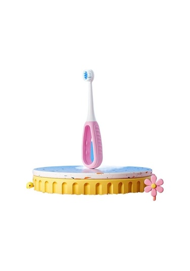 Pazly--çocuk Diş Fırçası Yeni Stil Ayrı Ayrı Paketlenmiş Açık Pembe
