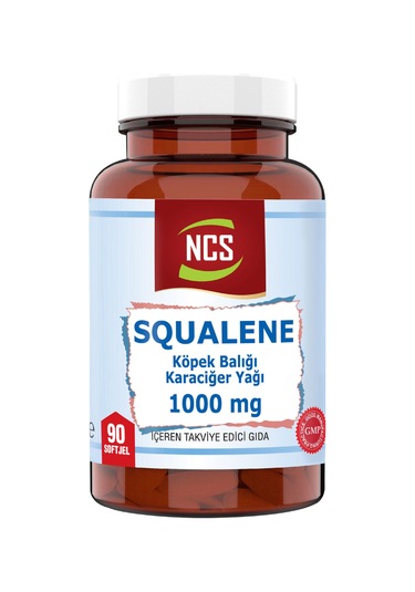 Ncs Squalene Köpek Balığı Yağı 1000 MG 90 Softgel