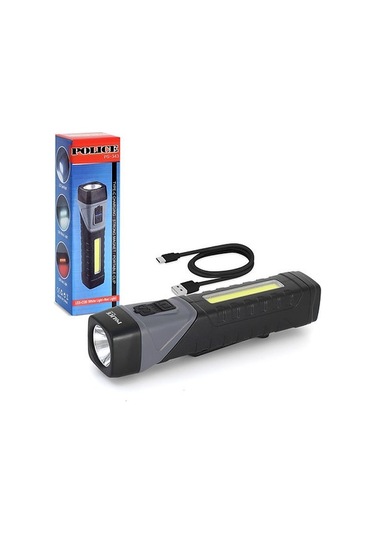 Police El Feneri Ps-343 Siyah