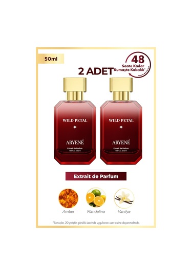 Aryene Wild Petal Debut Kadın Parfüm 50 Ml 2 Adet Çiçek