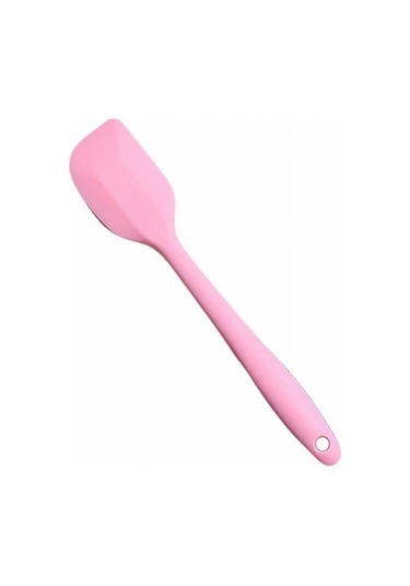 Silikon Spatula Tereyağı Krem Kazıyıcı Krem Spatula Mutfak Pasta Araçları Pembe