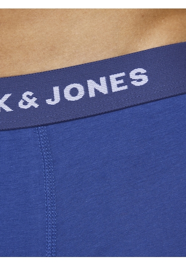 Jack & Jones Erkek 5'li Düz Renk Boxer Paketi Black Siyah