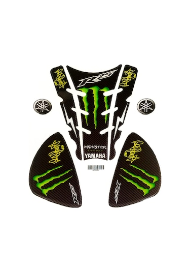 Wolf Tank Pad Siyah-yeşil Yamaha R25 2014-2018