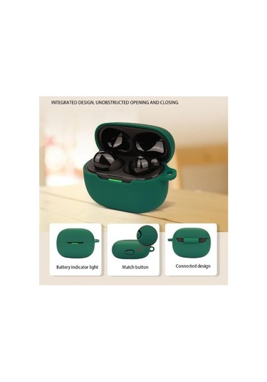 Xiaomi Redmi Buds 5 Pro Uyumlu Soft Silikon Kılıf+kanca Siyah