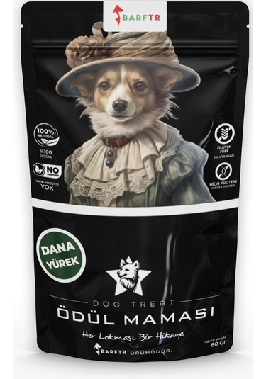 Dana Yürek Atıştırmalık Ödül Maması 80 Gr Köpekler İçin-63