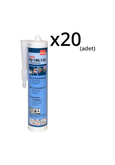 Cosmo Pu - 190.110 Elyaflı X20 Yapıştırıcı