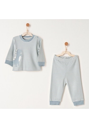 Andywawa 2'li Bebek Takım Ac26350 Mavi