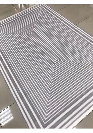 Merinos Halı Arden 72821 096 Serisi Akrilik Salon Oturma Yatak Odası Halısı Gri - Krem