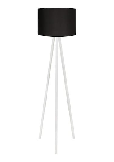 3 Ayaklı Lambader Tripod Ayak Silindir Şapka Siyah Beyaz Ly550