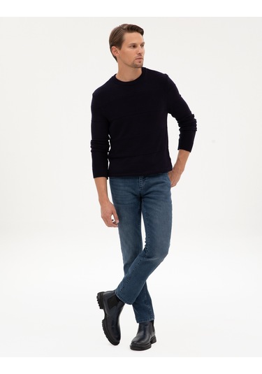 Pierre Cardin Erkek Lacivert Kazak /triko 50315713-vr033 Lacivert