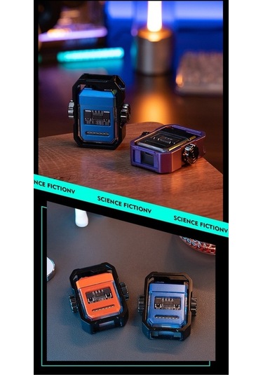 Xiaoguang Cbtx Elektrikli Çakmak Çift Ark Elektronik Darbeli Diğer