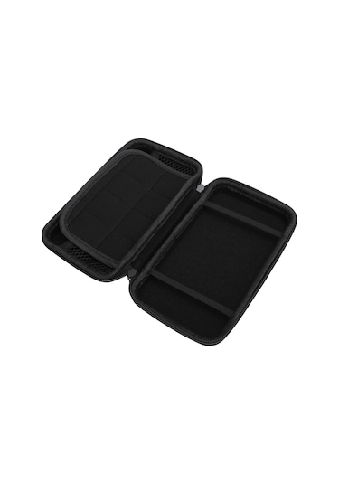 Kangvka New 2ds Xl/2ds Ll Ve 3ds İçin Taşınabilir Korumalı Kılıf - 8 Oyun Kartı Yeri Ve Çanta Bölmesi, Su Geçirmez Pu Ve Eva Malzeme - Gümüş