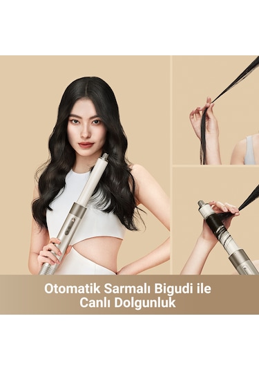 Dreame Air Style RLS3L 5 in 1 Gold Titanium Saç Şekillendirme Seti