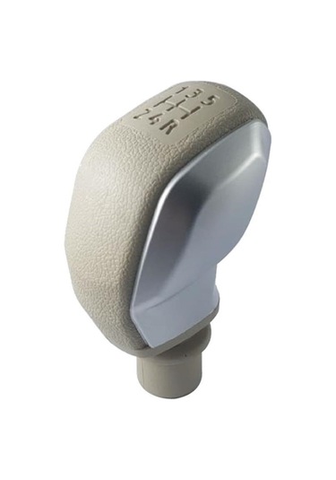 Peugeot Uyumlu Ve Cıtroen Vites Topuzu Spor Bej Kapaksız 5 Vites