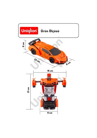 Tek Tuş İle Robot Olan Uzaktan Kumandalı Araba