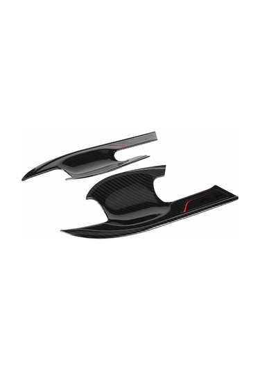 Shineyee Honda Accord 2018 10. Nesil Kapı Kolu Kapağı 4'lü Set - Karbon Desenli Abs Malzeme - Dayanıklı Ve Zırhlayıcı Dekoratif Aksesuar