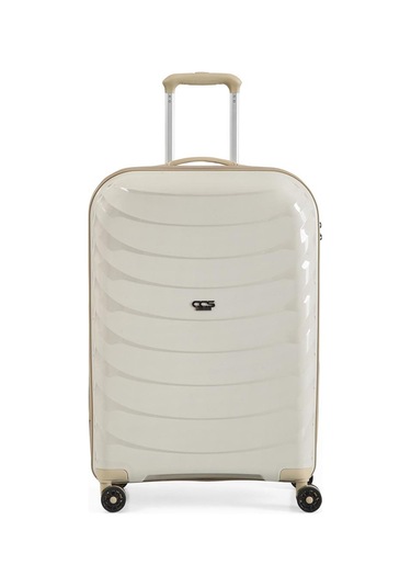 Ççs 5263 Polipropilen Kabin Boy Valiz Beyaz-bej