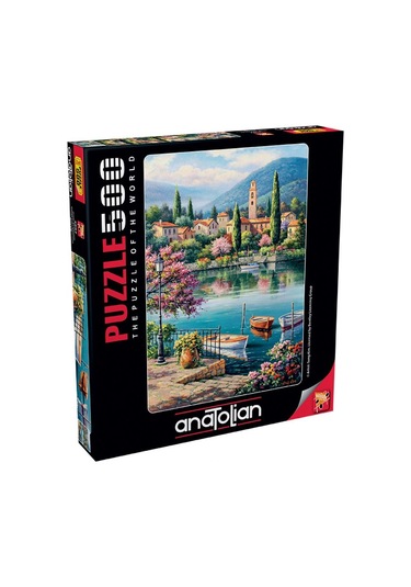 Anatolian Gölde Akşamüstü 500 Parça Puzzle village Lake Afternoo