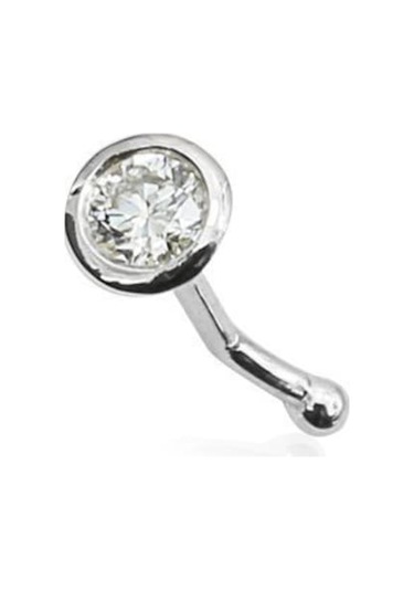 Pırlanta Hızma - G Renk 0,04 Karat 18 Ayar Beyaz