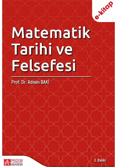Matematik Tarihi Ve Felsefesi E-kitap