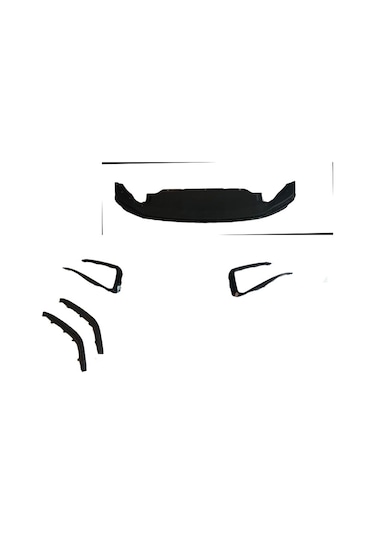 Vw polo aw1 rline ön tampon seti 2018+