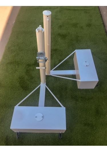 Adelinspor Via Gerdirme Aparatlı Makaralı Seyyar Tenis Direği