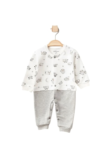 Aziz Bebe Bebek Tulumu 6922 Gri